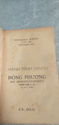 HÀNH TRÌNH SANG ĐÔNG PHƯƠNG - HERMANN HESSE