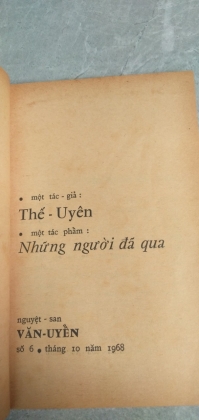 NHỮNG NGƯỜI ĐÃ QUA 