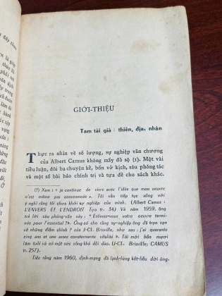 GIAO CẢM - CAMUS (TRẦN THIỆN ĐẠO DỊCH)
