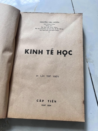 KINH TẾ HỌC - NGUYỄN VĂN NGÔN