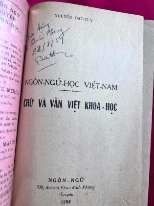 NGÔN NGỮ HỌC VIỆT NAM - NGUYỄN BẠT TUY