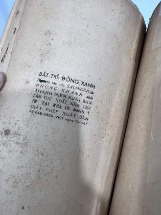 BẮT TRẺ ĐỒNG XANH - J.D. Salinger (PHÙNG KHÁNH DỊCH)