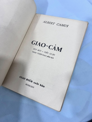 GIAO CẢM - CAMUS (TRẦN THIỆN ĐẠO DỊCH)
