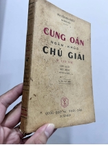 CUNG OÁN NGÂM KHÚC CHÚ GIẢI - LÊ VĂN HOÈ