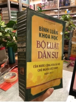 BÌNH LUẬN KHOA HỌC BỘ LUẬT DÂN SỰ CỦA NƯỚC CỘNG HÒA XÃ HỘI CHỦ NGHĨA VIỆT NAM NĂM 2015