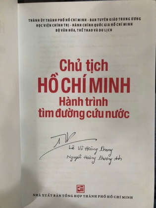 CHỦ TỊCH HỒ CHÍ MINH HÀNH TRÌNH TÌM ĐƯỜNG CỨU NƯỚC