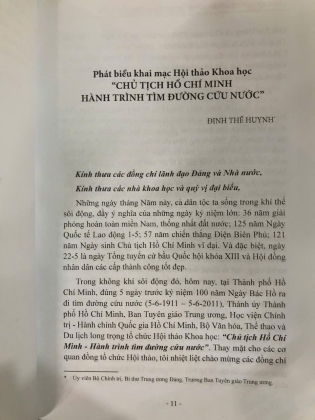 CHỦ TỊCH HỒ CHÍ MINH HÀNH TRÌNH TÌM ĐƯỜNG CỨU NƯỚC