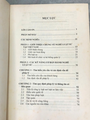KỸ NĂNG HÀNH NGHỀ LUẬT SƯ TƯ VẤN - TRƯƠNG NHẬT QUANG