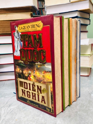 BỘ 4 CUỐN TAM QUỐC DIỄN NGHĨA - LA QUÁN TRUNG