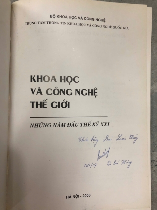 KHOA HỌC VÀ CÔNG NGHỆ THẾ GIỚI NHỮNG NĂM ĐẦU THẾ KỶ XXI 