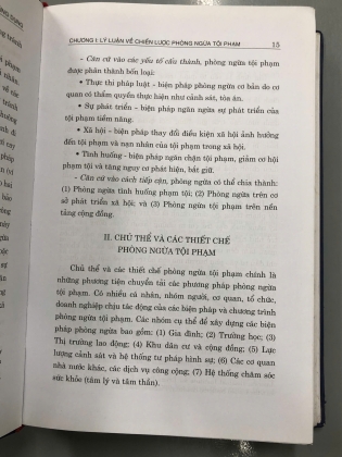 CHIẾN LƯỢC PHÒNG NGỪA TỘI PHẠM LÝ LUẬN VÀ ỨNG DỤNG - NGUYỄN KHẮC HẢI