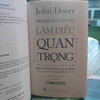 LÀM ĐIỀU QUAN TRỌNG - JOHN DOERR