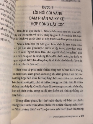 CẨM NANG MUA BÁN ĐẤT PHÁP LÝ, CHIÊU TRÒ VÀ MƯU KẾ - ĐỖ ĐĂNG KHOA