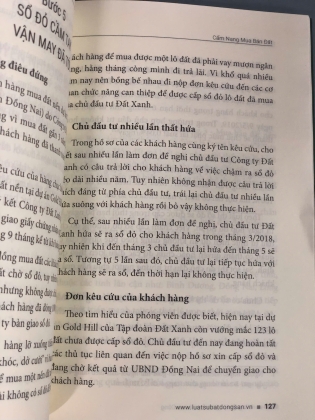 CẨM NANG MUA BÁN ĐẤT PHÁP LÝ, CHIÊU TRÒ VÀ MƯU KẾ - ĐỖ ĐĂNG KHOA