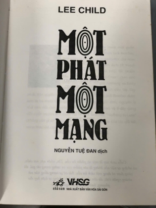 MỘT PHÁT MỘT MẠNG - LEE CHILD