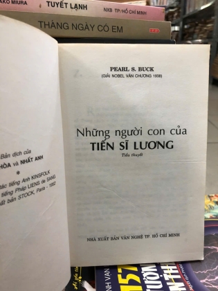 NHỮNG NGƯỜI CON CỦA TIẾN SĨ LƯƠNG - PEARL S.BUCK