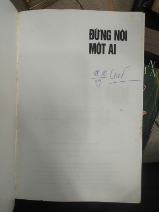 ĐỪNG NÓI MỘT AI - HARLAN COBEN