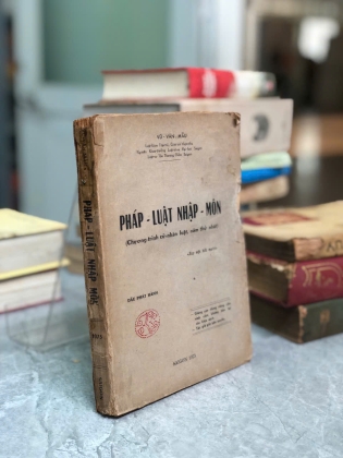 PHÁP LUẬT NHẬP MÔN - VŨ VĂN MẪU