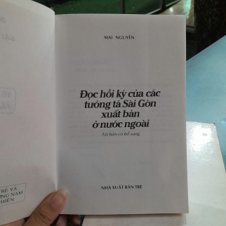 ĐỌC HỒI KÝ CỦA CÁC TƯỚNG TÁ SÀI GÒN XUẤT BẢN Ở NƯỚC NGOÀI - MAI NGUYỄN