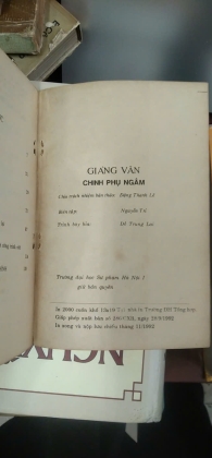GIẢNG VĂN CHINH PHỤ NGÂM - ĐẶNG THAI MAI