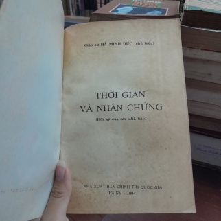 THỜI GIAN VÀ NHÂN CHỨNG - HÀ MINH ĐỨC