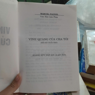 VINH QUANG CỦA CHA TÔI - MARCEL PAGNOL
