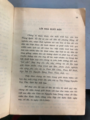 DỊCH HỌC TINH HOA - THU GIANG (NGUYỄN DUY CẦN)
