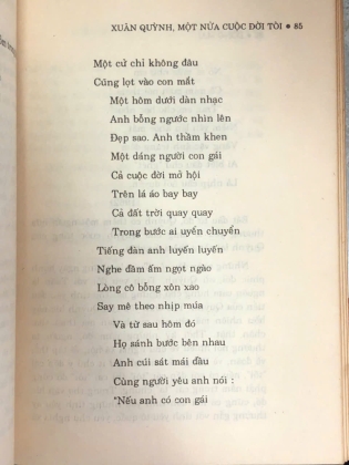 XUÂN QUỲNH, MỘT NỬA CUỘC ĐỜI TÔI
