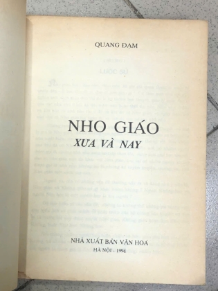 NHO GIÁO XƯA VÀ NAY - QUANG ĐẠM