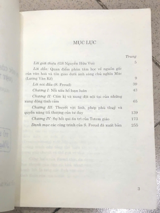 NGUỒN GỐC CỦA VĂN HOÁ VÀ TÔN GIÁO VẬT TỔ VÀ CẤM KỴ - SIGMUND FREUD