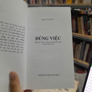 ĐÚNG VIỆC - GIẢN TƯ TRUNG 