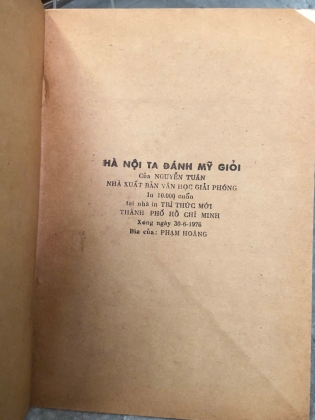 HÀ NỘI TA ĐÁNH MỸ GIỎI - NGUYỄN TUÂN
