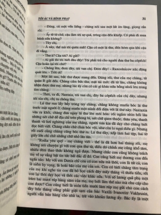 TỘI ÁC VÀ HÌNH PHẠT - F. DOXTOEVXKI