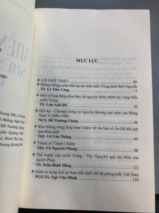 MIỀN TRUNG NHỮNG VẤN ĐỀ LỊCH SỬ