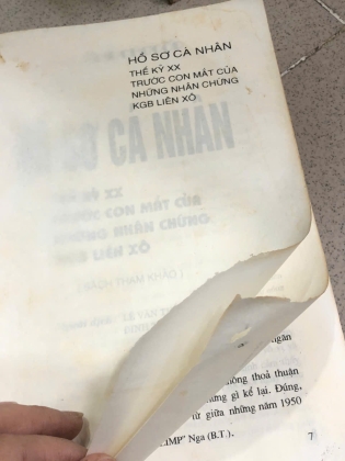 HỒ SƠ CÁ NHÂN THẾ KỶ XX TRƯỚC CON MẮT CỦA NHỮNG NHÂN CHỨNG KGB LIÊN XÔ