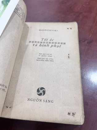 TỘI ÁC VÀ HÌNH PHẠT - lý quốc sỉnh dịch thuật (DOSTOIEVSKI)