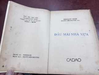 ĐÂU MÁI NHÀ XƯA - HERMANN HESSE