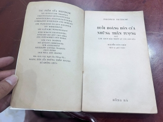 HOÀNG HÔN CỦA NHỮNG THẦN TƯỢNG - Friedrich Nietzsche (NGUYỄN HỮU HIỆU DỊCH)