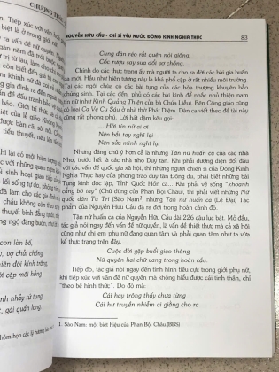 NGUYỄN HỮU CẦU CHÍ SĨ YÊU NƯỚC ĐÔNG KINH NGHĨA THỤC - CHƯƠNG THÂU