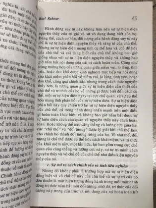 NHÂN HỌC KITÔ (TẬP 1) - KARL RAHNER