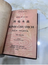 KINH CHU DỊCH BẢN NGHĨA - NGUYỄN DUY TINH