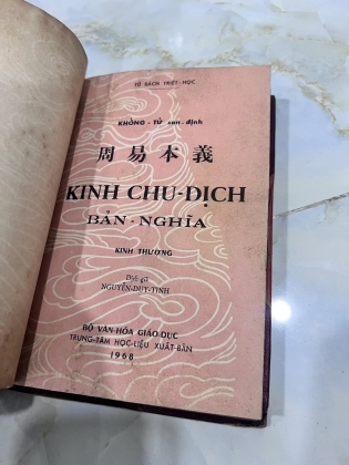 KINH CHU DỊCH BẢN NGHĨA - NGUYỄN DUY TINH