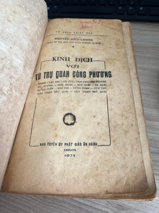 KINH DỊCH VỚI VŨ TRỤ QUAN ĐÔNG PHƯƠNG - NGUYỄN HỮU LƯƠNG