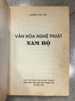 VĂN HOÁ VĂN NGHỆ NAM BỘ