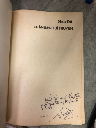HOA ĐÀ LUẬN BỆNH BÍ TRUYỀN - BÀNH TỊNH SƠN