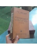 LƯỢC KHẢO LỊCH SỬ CÁC TƯ TƯỞNG XÃ HỘI CHỦ NGHĨA (TỪ THỜI KỲ CỔ ĐẠI ĐẾN CUỐI THẾ KỶ XVIII)