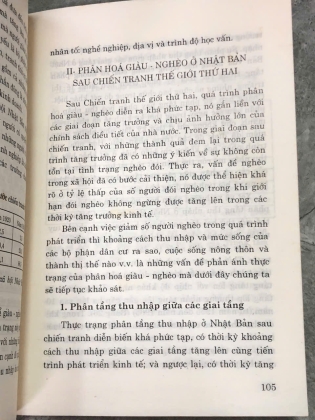 PHÂN HOÁ GIÀU - NGHÈO TRONG NỀN KINH TẾ THỊ TRƯỜNG NHẬT BẢN TỪ 1945 ĐẾN NAY