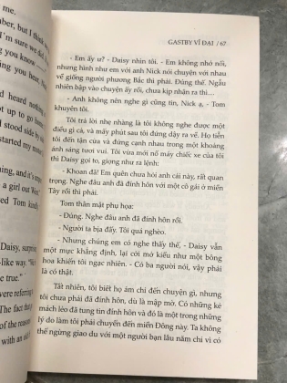 GATSBY VĨ ĐẠI (SONG NGỮ VIỆT ANH)