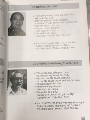 NIÊN GIÁM MỸ THUẬT