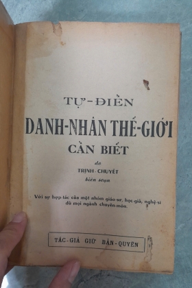 TỪ ĐIỂN DANH NHÂN THẾ GIỚI - TRỊNH CHUYẾT
